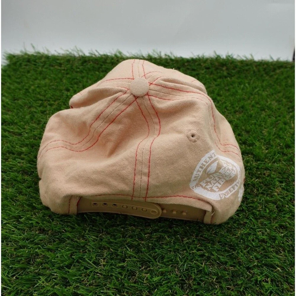 RAW Classic Baseball Hat Cap Tan Snapback Natural Rolling Papers